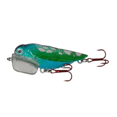 Señuelo Caster Rainbow Fly 5.5cm 8.6g Wobbler Superficie