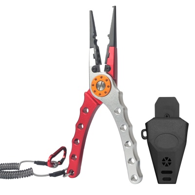 Pinza Aluminio Abre Anillas Caster 20cm Saca Anzuelos + Extensible