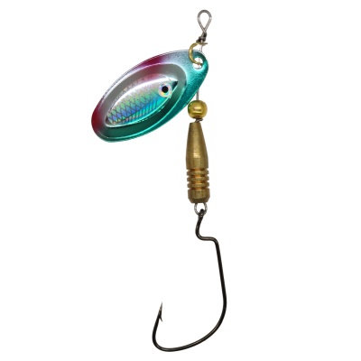Cuchara Giratoria Caster 01#3 6cm 14g Anzuelo Offset